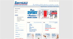 Desktop Screenshot of equitable-savings.com